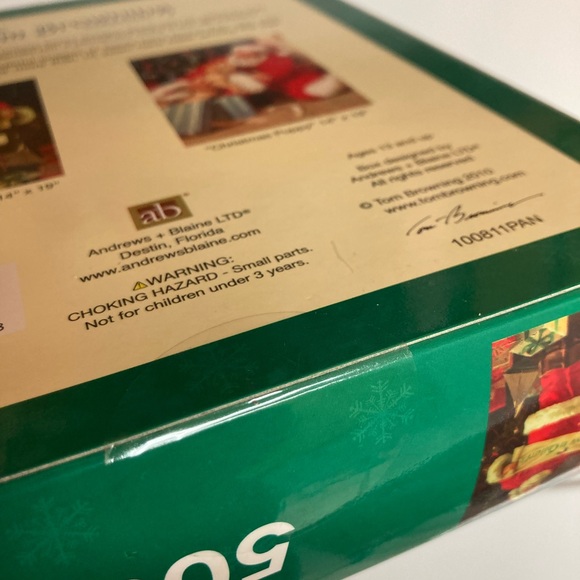 Christmas Puzzle Tom Browning Collection 500pc - Picture 3 of 4